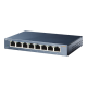 TP-LINK | Switch | TL-SG108 | Unmanaged | Desktop | Gigabit Ethernet (copper) ports quantity 8 | Power supply type External | 36 month(s)