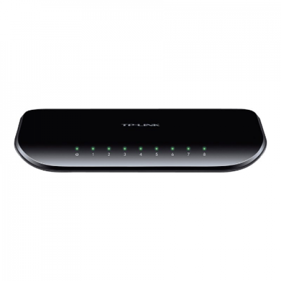 TP-LINK | Switch | TL-SG1008D | Unmanaged | Desktop | Gigabit Ethernet (copper) ports quantity 8 | Power supply type External | 36 month(s)