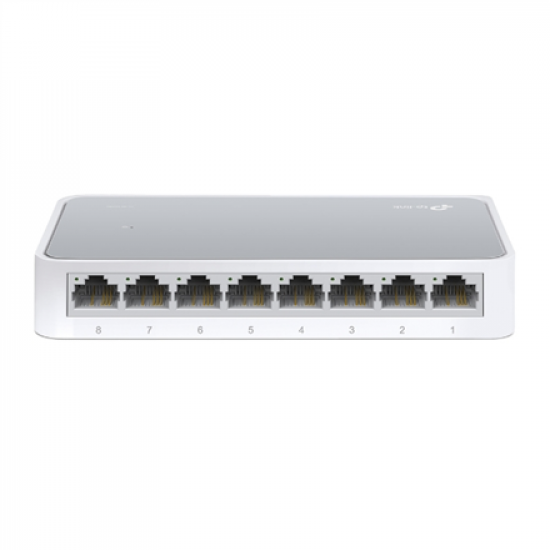 TP-LINK | Switch | TL-SF1008D | Unmanaged | Desktop | 10/100 Mbps (RJ-45) ports quantity 8 | Power supply type External | 36 month(s)