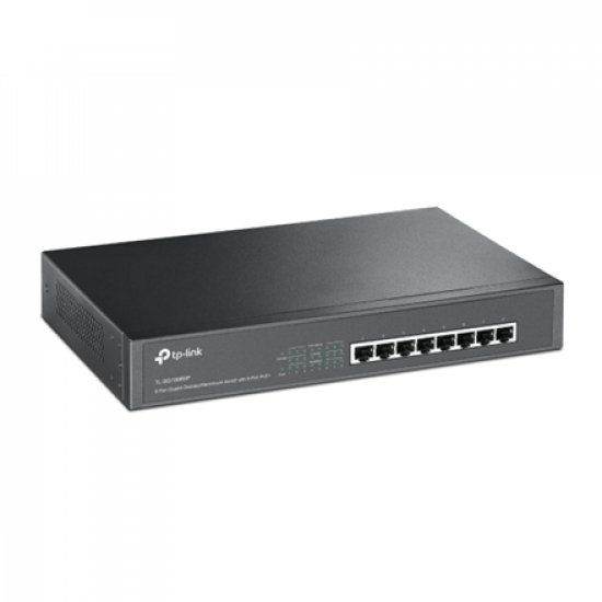 TP-LINK | Switch | TL-SG1008MP | Unmanaged | Desktop/Rackmountable | Gigabit Ethernet (copper) ports quantity 8 | PoE+ ports quantity 8 | Power supply type Single | 36 month(s)