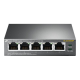 TP-LINK | Switch | TL-SG1005P | Unmanaged | Desktop | Gigabit Ethernet (copper) ports quantity 5 | Power over Ethernet (PoE) ports quantity 4 | Power supply type External | 36 month(s)