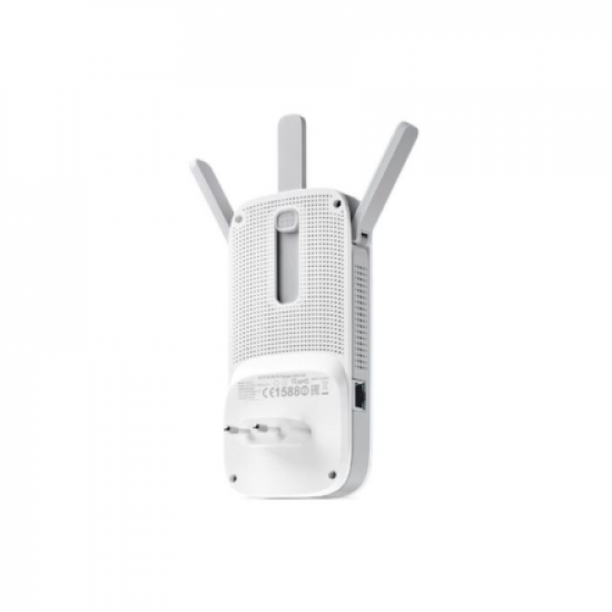 TP-LINK | Extender | RE450 | 802.11ac | 2.4GHz/5GHz | 450+1300 Mbit/s | 10/100/1000 Mbit/s | Ethernet LAN (RJ-45) ports 1 | MU-MiMO No | no PoE | Antenna type 3xExternal