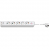 5-way power strip with switch and 2 USB ports 1.5 m | Sockets quantity 5