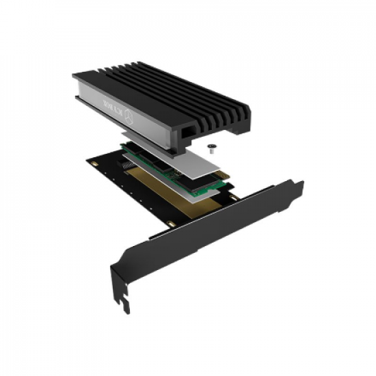 Raidsonic | ICY BOX | PCIe card with M.2 M-Key socket for one M.2 NVMe SSD