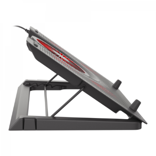 Genesis | Laptop cooling pad, OXID 550 | Black | 400 x 280 x 55 mm | 2 year(s)