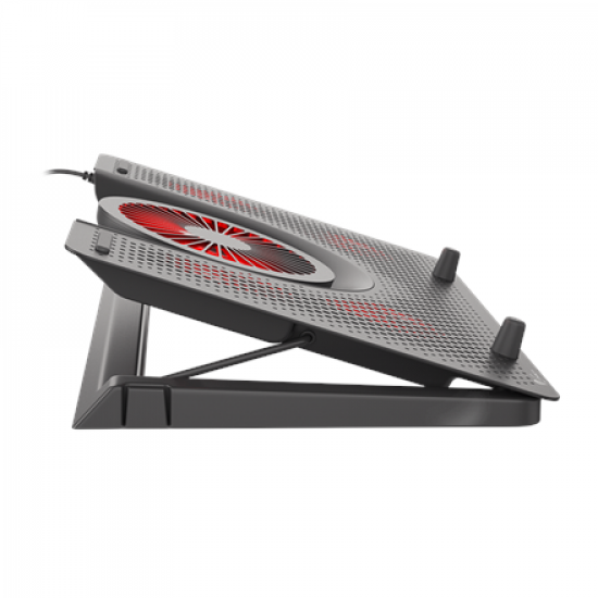 Genesis | Laptop cooling pad, OXID 550 | Black | 400 x 280 x 55 mm | 2 year(s)