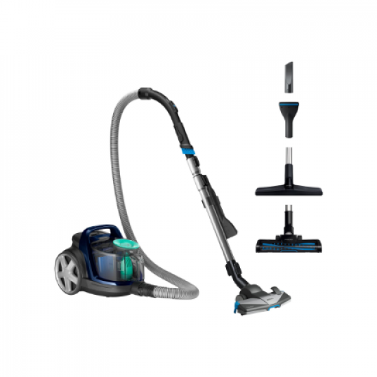 Philips | Vacuum cleaner | PowerPro Active FC9556/09 | Bagless | Power 900 W | Dust capacity 1.5 L | Blue