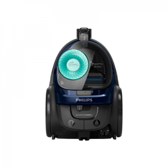 Philips | Vacuum cleaner | PowerPro Active FC9556/09 | Bagless | Power 900 W | Dust capacity 1.5 L | Blue