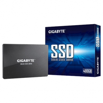 Gigabyte | GP-GSTFS31480GNTD | 480 GB | Solid-state drive interface SATA | Read speed 550 MB/s | Write speed 480 MB/s