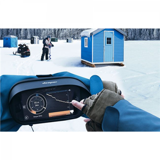 Deeper | Smartphone and wireless charger Case | Black