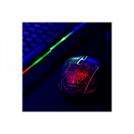 Logilink | Gaming-Set, keyboard, mouse and mouspad | ID0185 | Keyboard, Mouse and Pad Set | Wired | Mouse included | DE | Numeric keypad