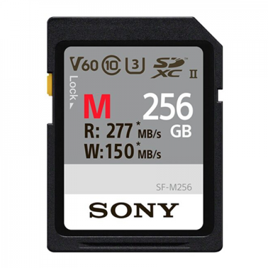 Sony | SF-M Series UHS-II SDXC Memory Card | SFG2M | 256 GB | SDXC | Flash memory class 10
