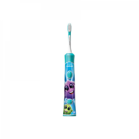 Philips | Sonic Electric toothbrush | HX6322/04 | Rechargeable | For kids | Number of brush heads included 2 | Number of teeth brushing modes 2 | Sonic technology | Aqua