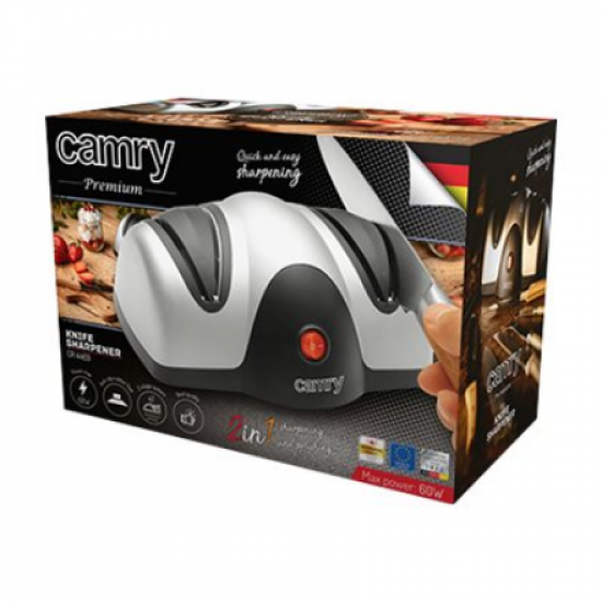 Camry | Knife sharpener | CR 4469 | Electric | Black/Silver | 60 W | 2