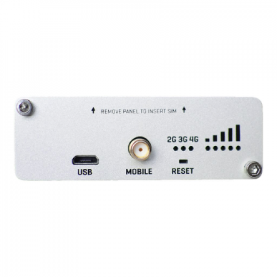LTE Gateway | TRB145 | No Wi-Fi | Ethernet LAN (RJ-45) ports 0 | Mesh Support No | MU-MiMO No | 2G/3G/4G | Antenna type 1 x SMA for LTE | 1 x Virtual network interface via micro USB