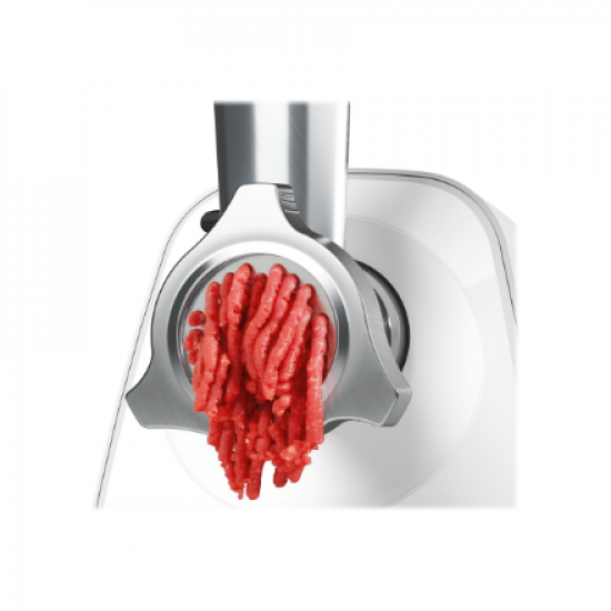 Bosch | Meat mincer SmartPower | MFW2510W | White | 350 W | Number of speeds 1 | 2 Discs: 3.8 and 8 mm; Sausage filler accessory.
