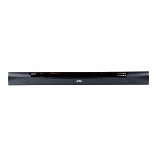 Aten | 1-Local/1-Remote Access 8-Port Cat 5 KVM over IP Switch with Virtual Media (1920 x 1200) | KN1108VA-AX-G