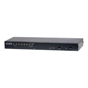 Aten | 1-Local/Remote Share Access 8-Port Cat 5 KVM over IP Switch with Daisy-Chain Port | KH1508AI-AX-G | KVM(Keyboard/Video/Mouse) over IP Switch