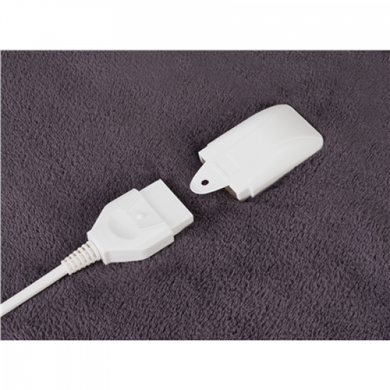 Camry | Electric blanket | CR 7418 | Number of heating levels 7 | Number of persons 1 | Washable | Coral fleece | 110-120 W | Brown