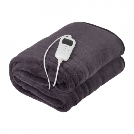 Camry | Electric blanket | CR 7418 | Number of heating levels 7 | Number of persons 1 | Washable | Coral fleece | 110-120 W | Brown