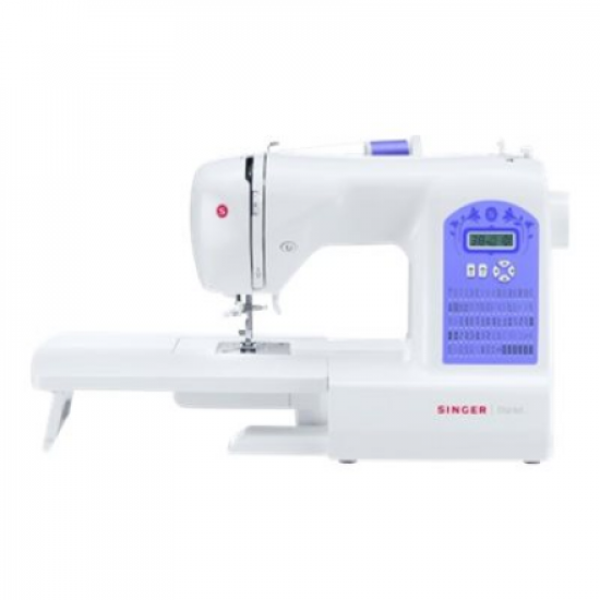 Singer | Sewing Machine | Starlet 6680 | Number of stitches 80 | Number of buttonholes 6 | White
