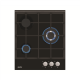 Simfer | Hob | H4.305.HGSSP | Gas on glass | Number of burners/cooking zones 3 | Rotary knobs | Black