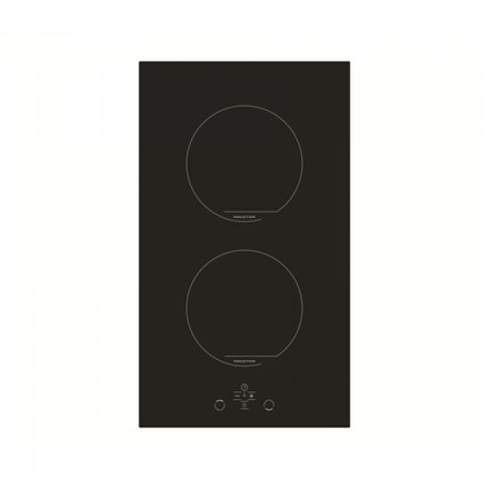 Simfer | Hob | H3.020.DEISP | Induction | Number of burners/cooking zones 2 | Touch | Timer | Black