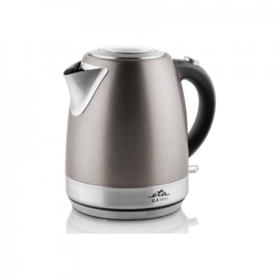 ETA | Kettle | Ela mini ETA859990040 | Standard | 2100 W | 1.2 L | Stainless steel | 360° rotational base | Grey