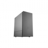 Cooler Master | Silencio S600 with steel side panel | Black | Mini ITX, Micro ATX, ATX | Power supply included No