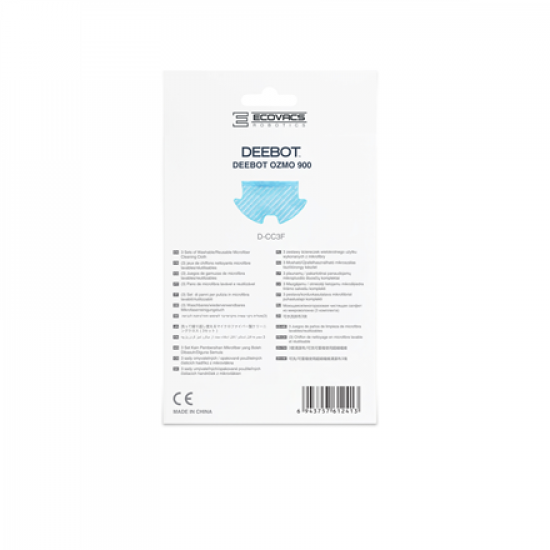 Ecovacs | DEEBOT Mop Kit | D-CC3F | Blue
