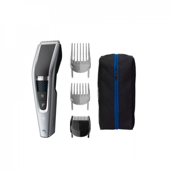 Philips | Hair clipper series 5000 | HC5630/15 | Cordless or corded | Number of length steps 28 | Step precise 1 mm | Black/Grey