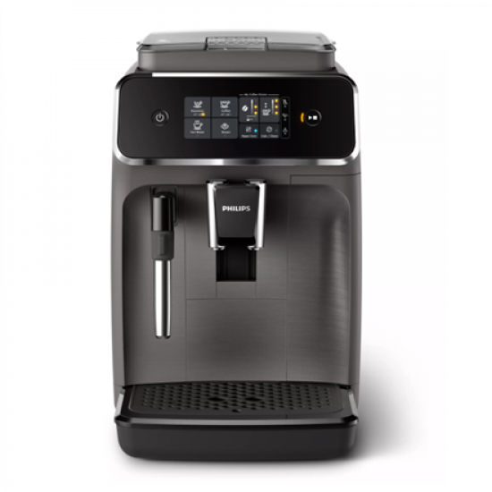 Philips | Espresso Coffee Maker | EP2224/10 | Pump pressure 15 bar | Built-in milk frother | Fully automatic | Kashmir Gray