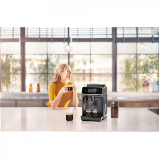 Philips | Espresso Coffee Maker | EP2224/10 | Pump pressure 15 bar | Built-in milk frother | Fully automatic | Kashmir Gray