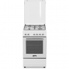Simfer | Cooker | 5405SERBB | Hob type Gas | Oven type Electric | White | Width 50 cm | Electronic ignition | Depth 60 cm | 43 L