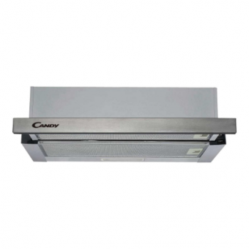 Candy | Hood | CBT625/2X | Telescopic | Energy efficiency class B | Width 60 cm | 332 m³/h | Mechanical control | LED | Stainless steel