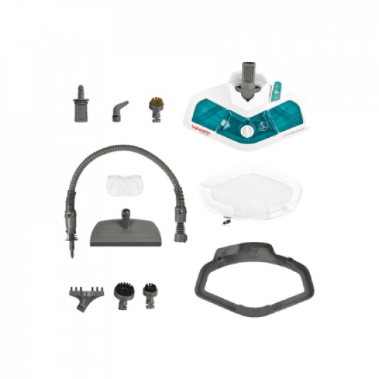 Polti | Steam mop | PTEU0282 Vaporetto SV450_Double | Steam mop and handheld steam cleaner | 1500 W | Operating radius 7.5 m | White