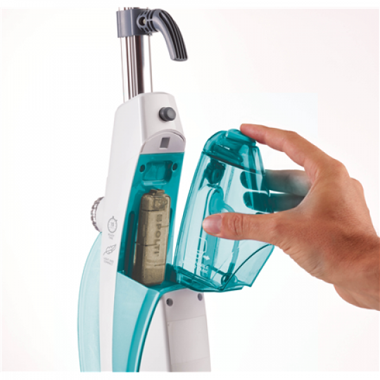 Polti | Steam mop | PTEU0282 Vaporetto SV450_Double | Steam mop and handheld steam cleaner | 1500 W | Operating radius 7.5 m | White