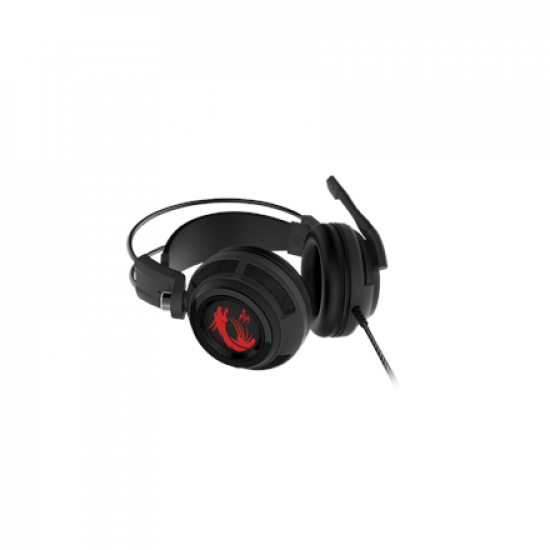 MSI DS502 Gaming Headset, Wired, Black/Red | MSI | DS502 | Wired | Gaming Headset | N/A