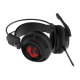 MSI DS502 Gaming Headset, Wired, Black/Red | MSI | DS502 | Wired | Gaming Headset | N/A