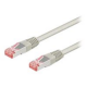 Goobay | CAT 6 patch cable S/FTP (PiMF) | 93572 | Grey RJ45 Male | RJ45 Male