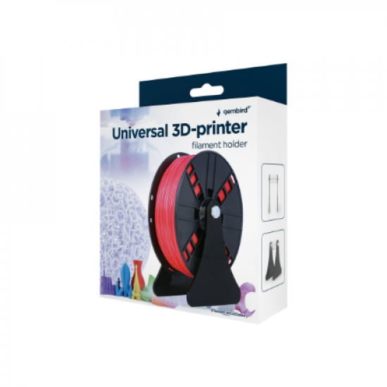 Universal 3D Printer Filament Holder