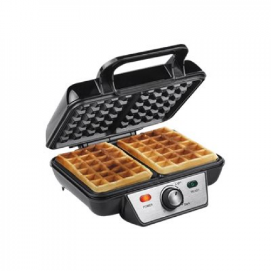 Tristar | Waffle maker | WF-2195 | 1000 W | Number of pastry 2 | Belgium | Black
