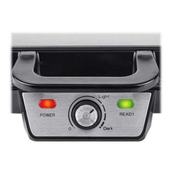 Tristar | Waffle maker | WF-2195 | 1000 W | Number of pastry 2 | Belgium | Black