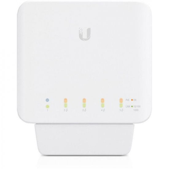 Ubiquiti USW-Flex Indoor/outdoor 5Port Poe Gigabit Switch with 802.3bt Input Power Support | Ubiquiti