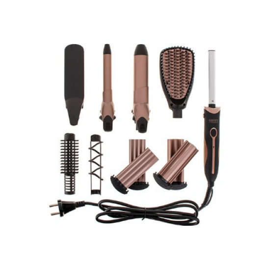 Camry | Hair Styler | CR 2024 | 1200 W | Black/Rose gold