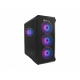 GENESIS IRID 503 ARGB Pc case, Micro tower, 2xUSB 2.0, 2x Jack, 1xUSB 3.0, Black | Genesis | IRID 503 ARGB | Black | ATX | Power supply included No
