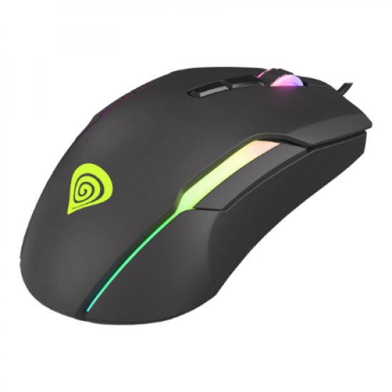 GENESIS Xenon 220 Gaming Mouse, 500 - 6400DPI, Wired, Black | Genesis