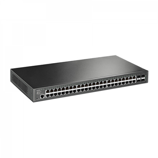 TP-LINK | Switch | T2600G-52TS | Managed L2 | Rackmountable | Gigabit Ethernet (copper) ports quantity 48 | SFP ports quantity 4 | 36 month(s)