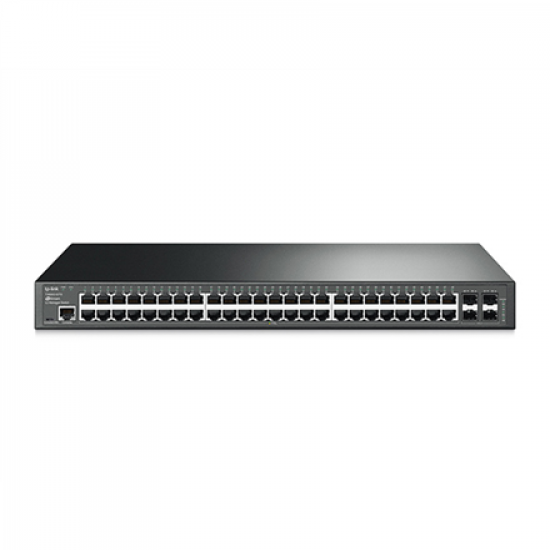 TP-LINK | Switch | T2600G-52TS | Managed L2 | Rackmountable | Gigabit Ethernet (copper) ports quantity 48 | SFP ports quantity 4 | 36 month(s)
