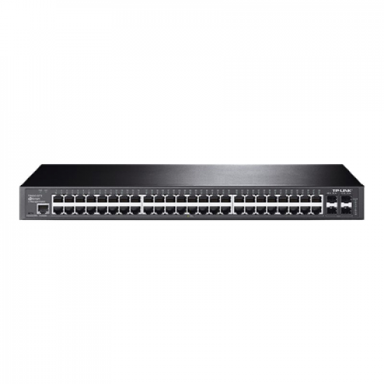 TP-LINK | Switch | T2600G-52TS | Managed L2 | Rackmountable | Gigabit Ethernet (copper) ports quantity 48 | SFP ports quantity 4 | 36 month(s)